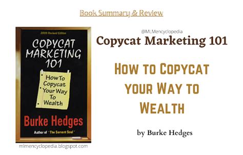 Copycat Marketing 101 Book Review For Network Marketers Mlm