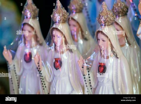 Shop Selling Religious Christian Items Holy Virgin Statues Ho Chi