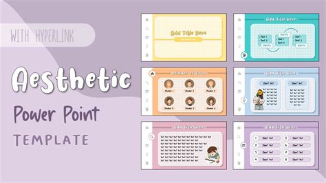 Aesthetic Ppt 11 Animated Slide Mudah Simple Free Template Font Images