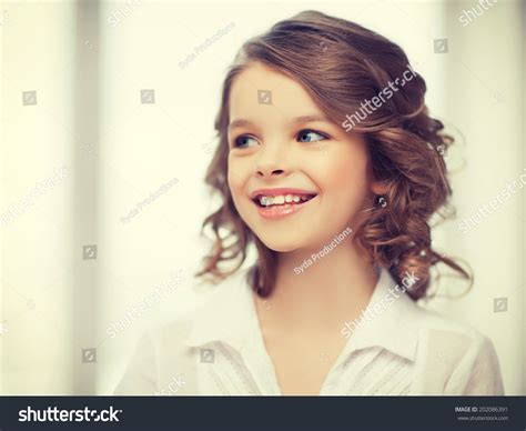 Picture Beautiful Preteen Girl Home Stock Photo 202086391 Shutterstock
