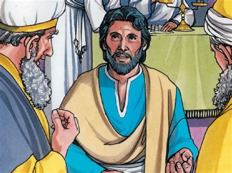 FreeBibleimages :: Judas agrees to betray Jesus :: Judas agrees to betray Jesus for a payment of 