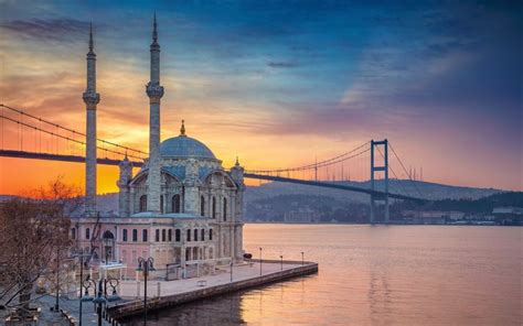 Herunterladen Hintergrundbild Ortaköy Moschee Buyuk Mecidiye Camii