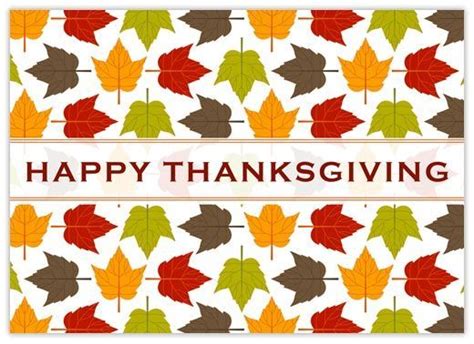 Wonderful Leaves Backdrop Cardsdirect Thanksgiving Cards Happy