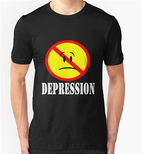 Depression T Shirt T Shirts And Hoodies By Paul Quinn Redbubble