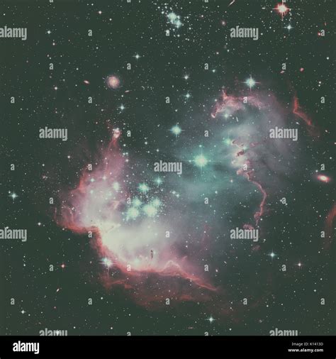Ngc 602 Or N90 Is A Young Open Cluster Of Stars Located In The Small