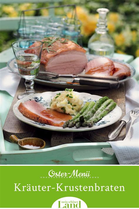 13 great deutsche küche pictures on pinterest german. Kräuter-Krustenbraten | Saisonale Rezepte, Gartentipps ...