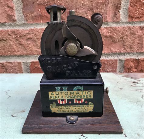 Automatic Pencil Sharpener Co Est 1905 Made In Chicago Museum