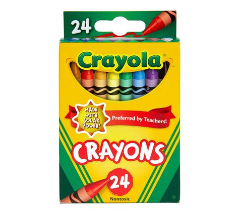 24 Crayola Crayons School Supplies Crayola