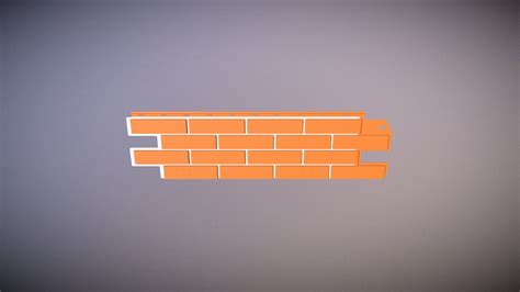 Façade Panel Cladding Brick 3d Model By Rudzkymaxim 2d5eb2c