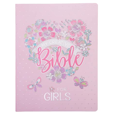 Esv Holy Bible My Creative Bible For Girls Pink Flexcover Bible W