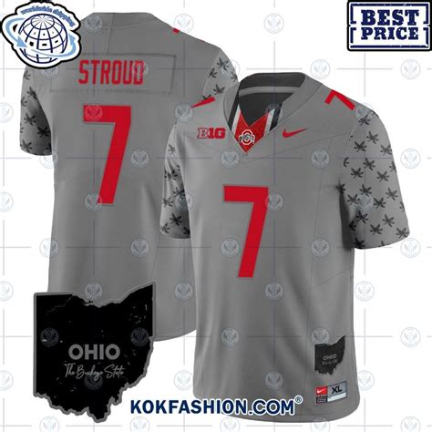 Custom Ohio State Buckeyes Football 2024 Collection Jersey Kokfashion