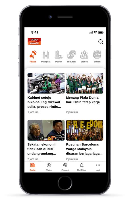 Astro awani merupakan salah satu saluran televisi berlangganan astro di indonesia. Aplikasi berita Malaysia Astro AWANI - iOS dan Android ...
