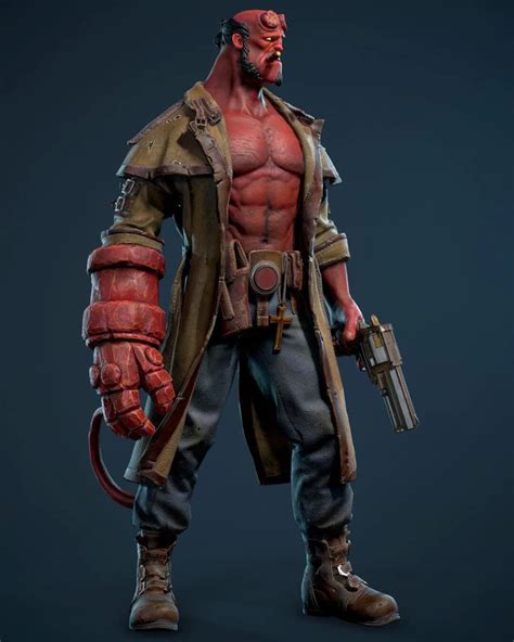 Hellboy Fanart By Sergei Kotenko Cghow Hellboy Art Hellboy Movie