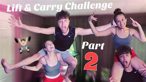 Couples Lift And Carry Challenge Part 2 Youtube