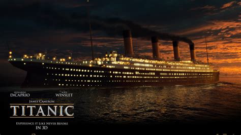 1920x1080 Figure Night Titanik Sky Ship Sea Titanic Liner