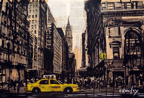 New York street scene Painting | Street scenes, New york painting, New