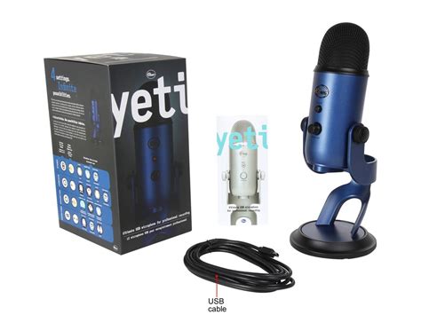 Blue Yeti Usb Streaming Microphone Midnight Blue 988 000101 Neweggca