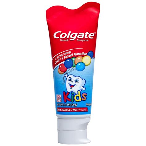 Colgate Junior Kids Anticavity Flouride Toothpaste Bubble Fruit 35