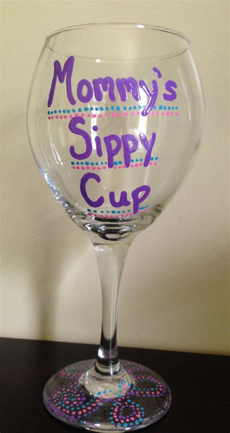 Mommy S Sippy Cup Wine Glass