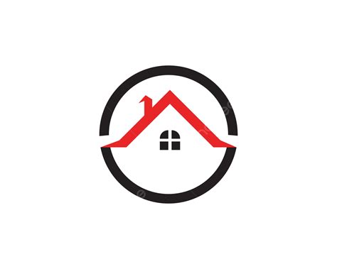 Gambar Logo Bangunan Rumah Dan Ikon Simbol Template Apartemen
