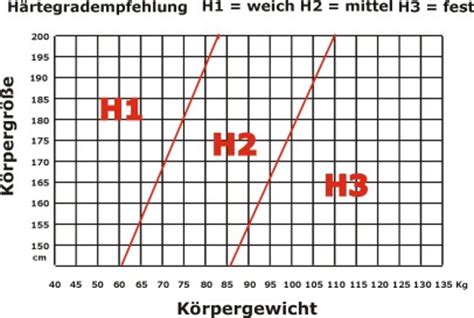 Die restlichen härtegrade h2, h3 und h4 befinden sich auf dieser skala in aufsteigender reihenfolge zwischen härtegrad h1 (sehr weich) und härtegrad h5 (sehr hart). Der Matratzen Härtegrad - Wichtige Tipps für Ihre Entscheidung