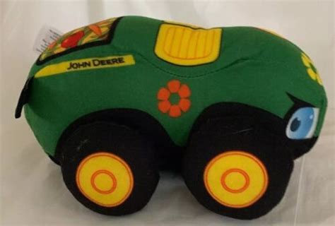 John Deere Licensed Product Johnny Tractor And Friends Plush Toy Pillow