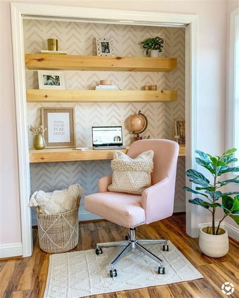 How To Create A Home Office In A Small Space Closet Office Cloffice
