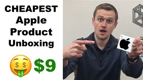 Unboxing The Cheapest Product Apple Makes Youtube