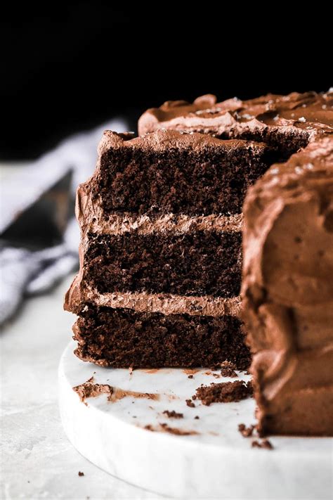 Inch Chocolate Cake Recipe Baran Bakery