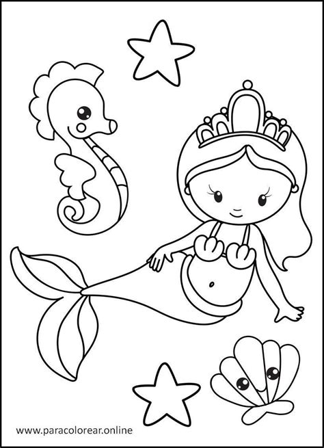 Sirenas Para Colorear 2 Unicorn Coloring Pages Coloring Pages For