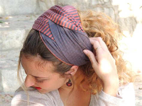 how to tie my scarf diagonally amazing headband bandana etsy españa