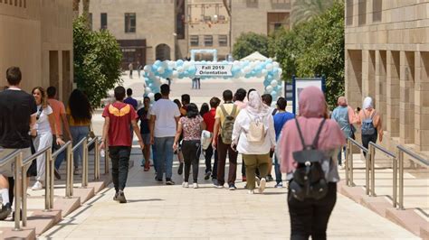 Auc Welcomes Class Of 2023 The American University In Cairo