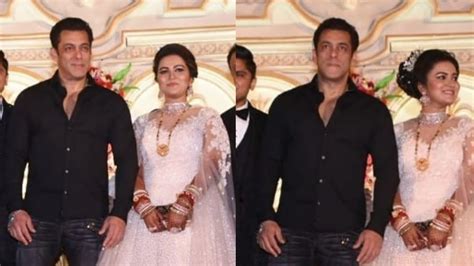 Omg Finally Salman Khan Looks So Dashy With Bride At Royal Wedding Youtube
