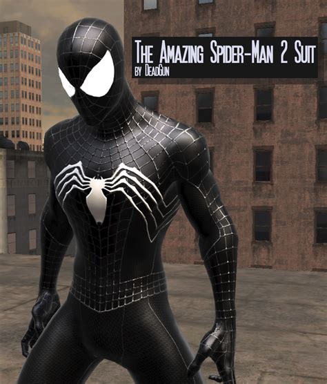 The Amazing Spider Man 2 Suit Spider Man Web Of Shadows Mods