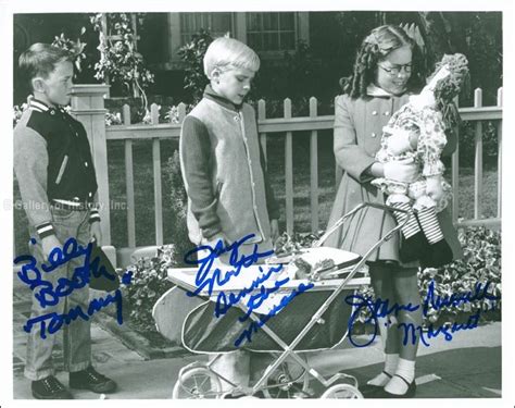 Dennis The Menace Tv Cast Photograph Signed With Co Signers Dennis