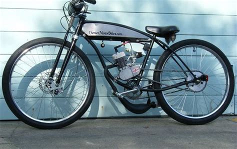 1950 Scwhinn Motorized Bicycle Piston Bike Motored Moped Board