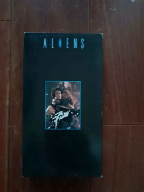 Aliens Vhs Fox Video Sigourney Weaver James Cameron Sci Fi Classic 690 Picclick
