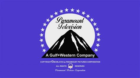 Paramount Television 1968 Logo Remake Youtube