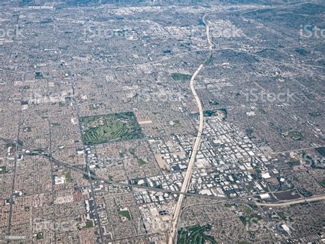 Aerial View Of Southern California Sprawl Stock Photo Download Image