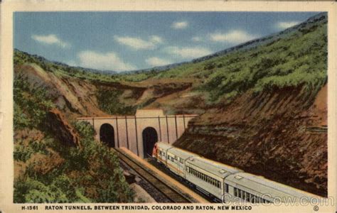 Raton Tunnels Between Trinidad Colorado And Raton New Mexico