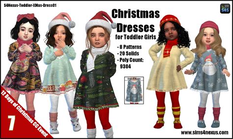 Child Christmas Outfit The Sims 4 P1 Sims4 Clove Share