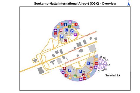 Soekarno Hatta Airport Cgk Terminal Maps Shops Restaurants Food