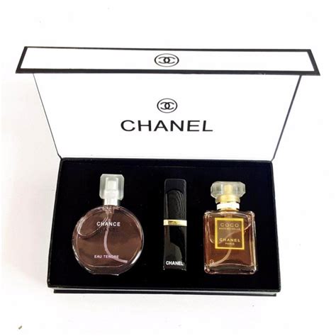 Chanel T Set 3 In 1 With Chance Chanel 15ml Perfumecoco Madmosile
