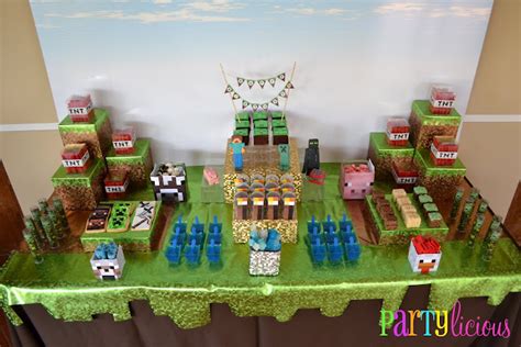southern blue celebrations minecraft party ideas and inspirations