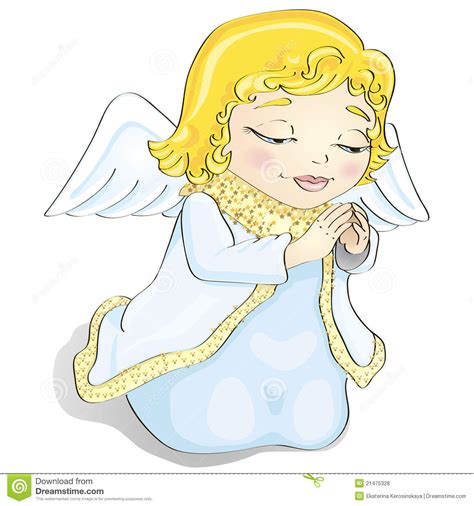 Cartoon Angel Stock Vector Illustration Of Heaven Hands