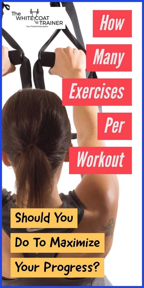 How Many Exercises Per Workout Per Muscle Group Do You Need To Do