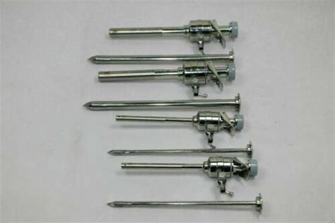 Trocar Pyramidal Tip 5mm 10mm Laparoscopic Laparoscopy Instruments Set
