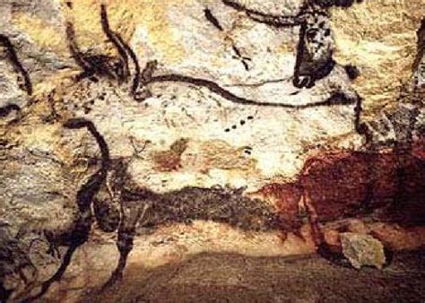 Cave Paintings Prepared By Cro Magnon Man Primitive Man Source