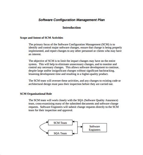 Agile Configuration Management Plan Template