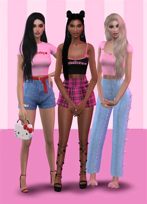 Simstefani Sims 4 Mods Clothes Sims 4 Clothing The Sims 4 Packs